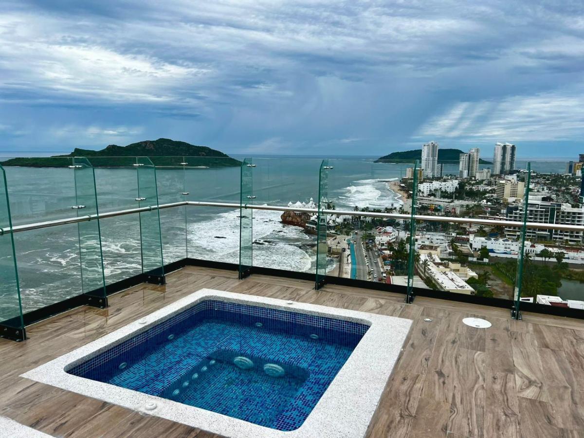 Appartamento Catania Malecón 1101 Vista Panorámica al Mar Mazatlán Esterno foto